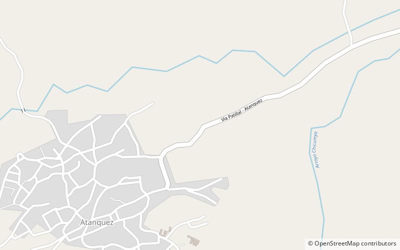 Atanquez location map