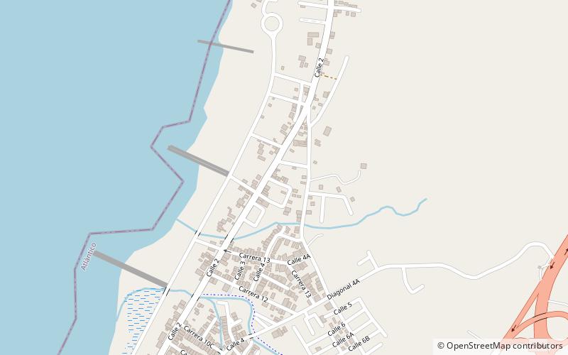 Puerto Colombia location map