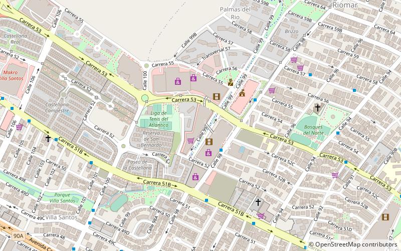 bojanini barranquilla location map