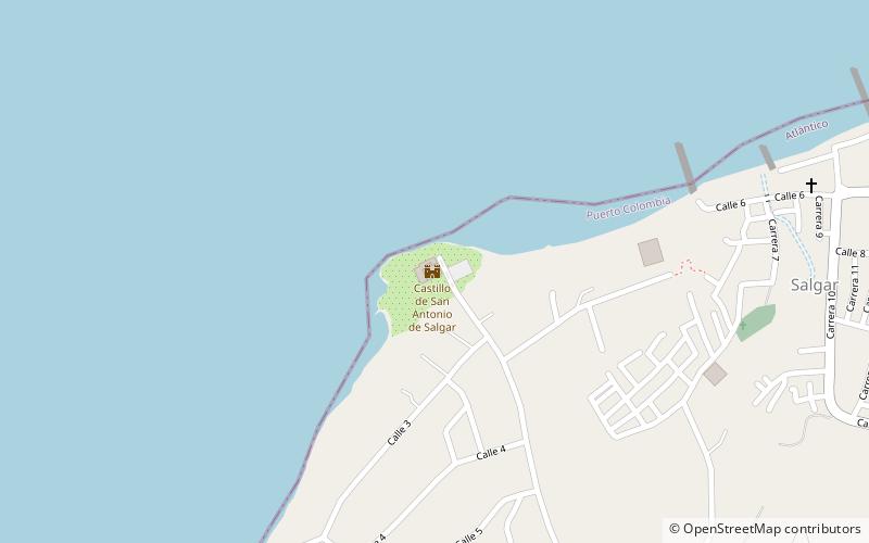 Castle Salgar location map