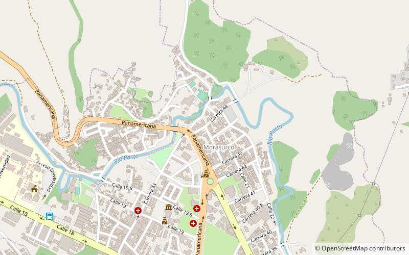 Universidad de Nariño location map