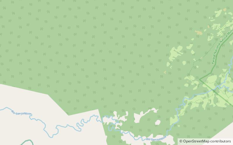 Parque nacional natural Munchique location map