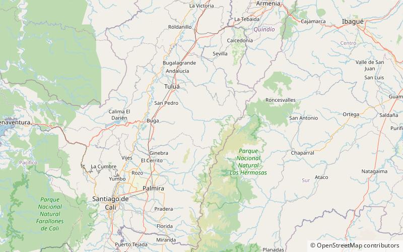 Laguna de Sonso Nature Reserve location map