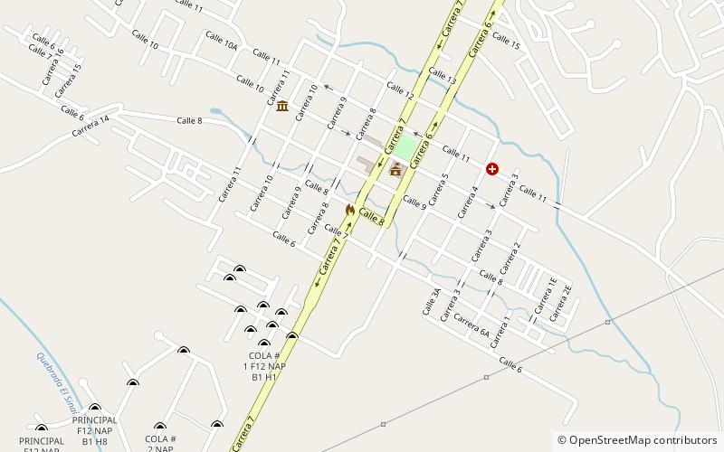 Calima location map