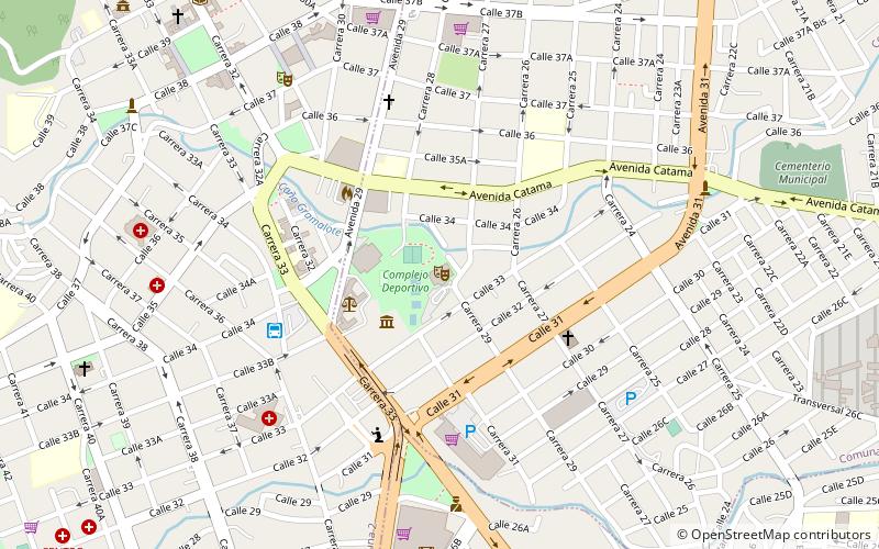 la voragine villavicencio location map