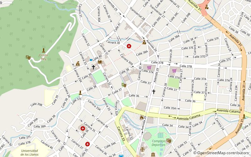 Centro Comercial los Centauros location map