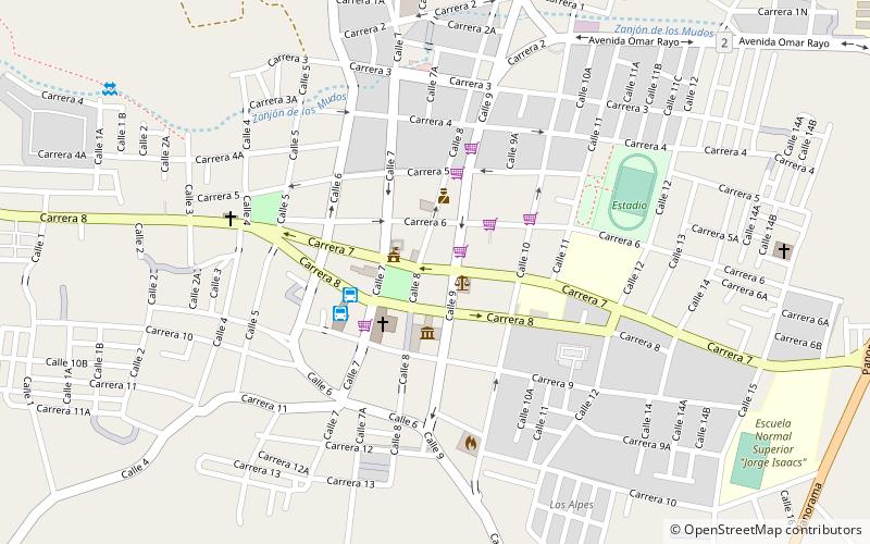 Roldanillo location map