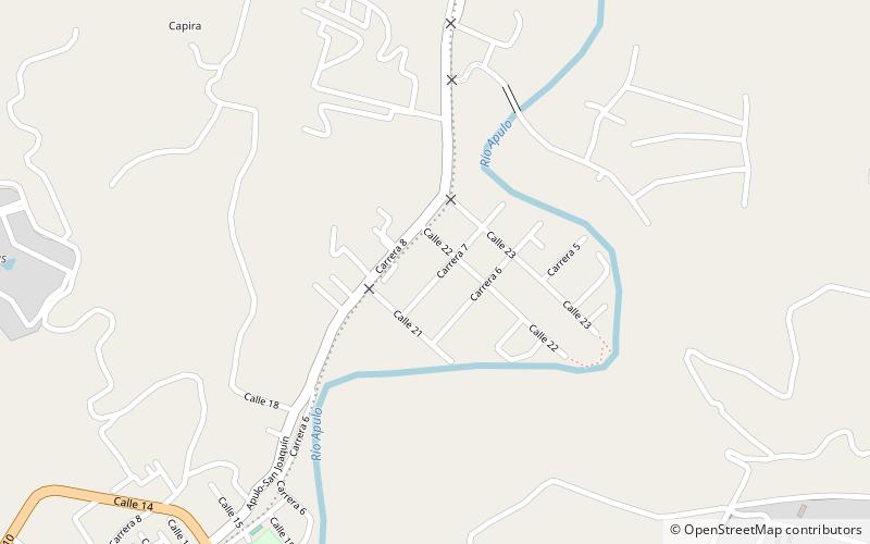 Apulo location map