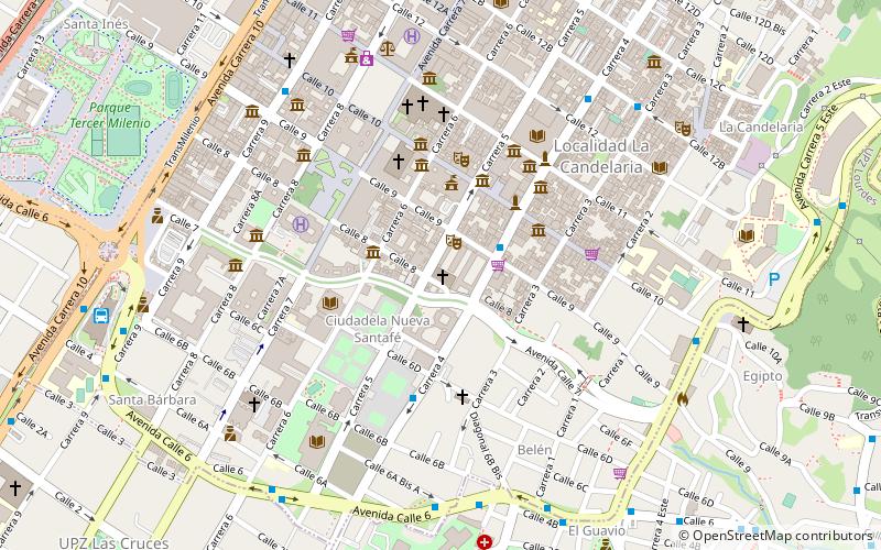 Iglesia del Carmen location map