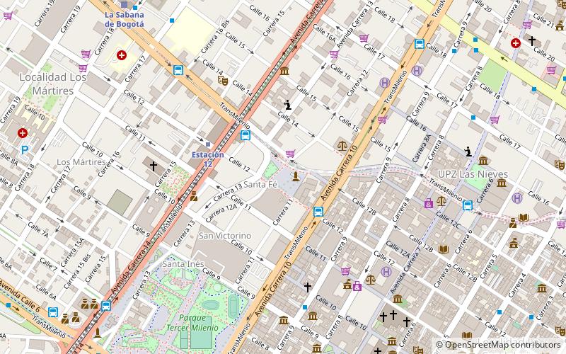 Plaza San Victorino location map