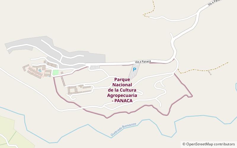 Parque Panaca location map