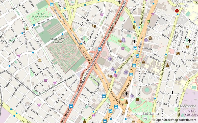 Torres Atrio location map