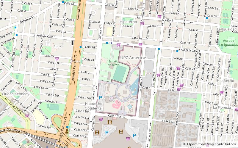 Estadio Metropolitano Ciudad de Itagüí location map