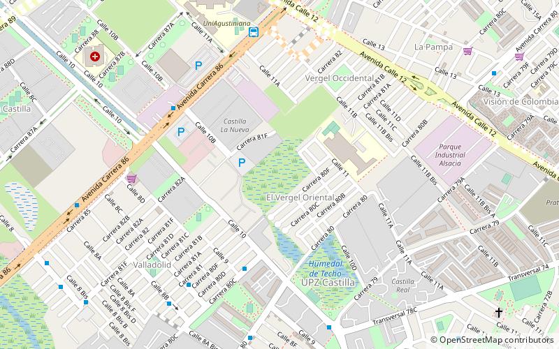 Techo location map