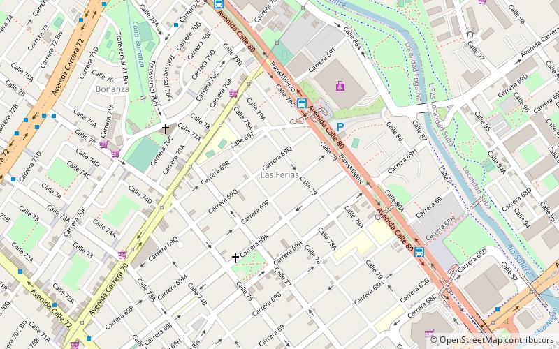 Ferias location map