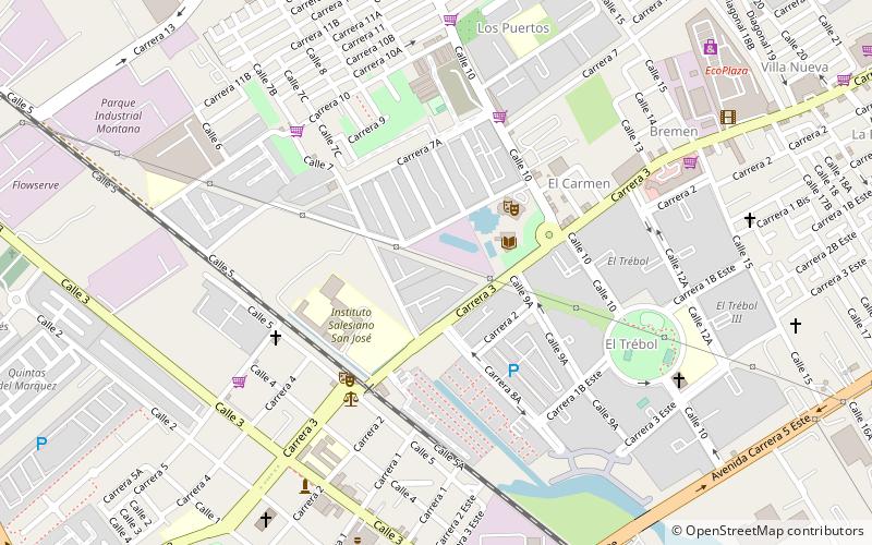 San Juan Bosco location map