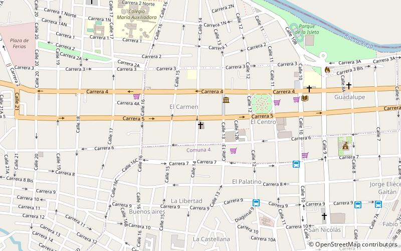 Our Lady of Mount Carmel Cathedral location map