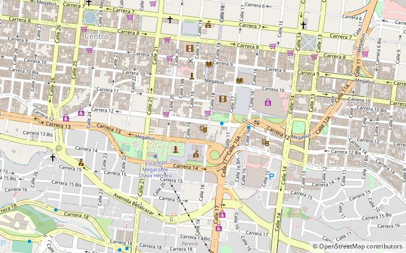 teatro santiago londono pereira location map