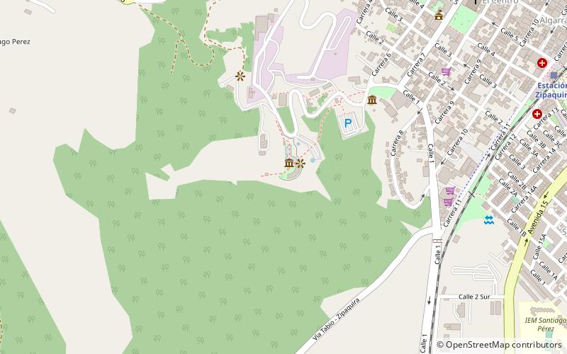 plaza del minero zipaquira location map