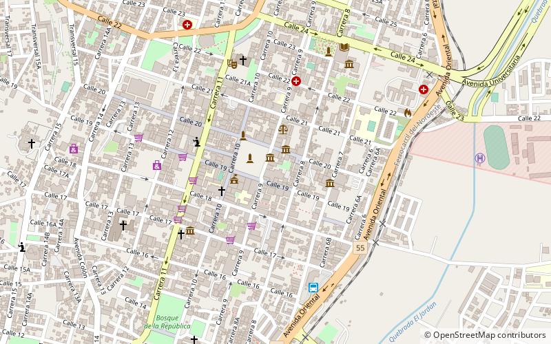 Catedral basílica metropolitana Santiago de Tunja location map