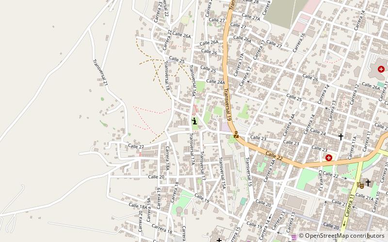 Cojines del Zaque location map