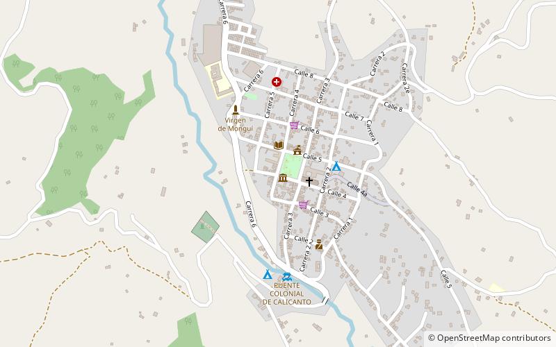 Monguí location map
