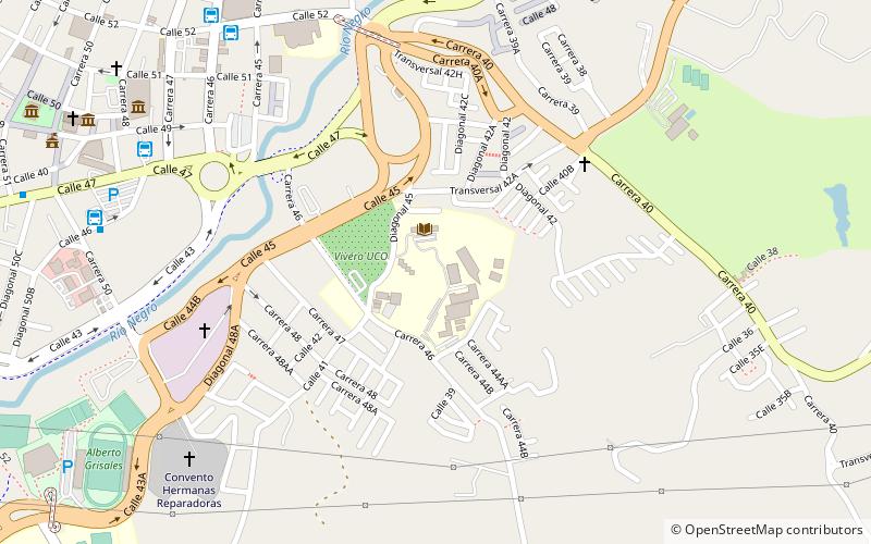 Universidad Católica de Oriente location map