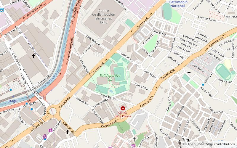 Estadio Polideportivo Sur location map