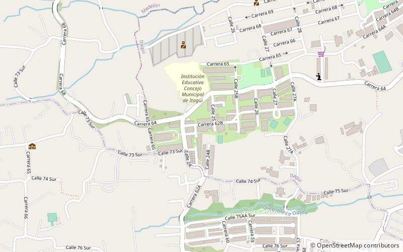 La Estrella location map