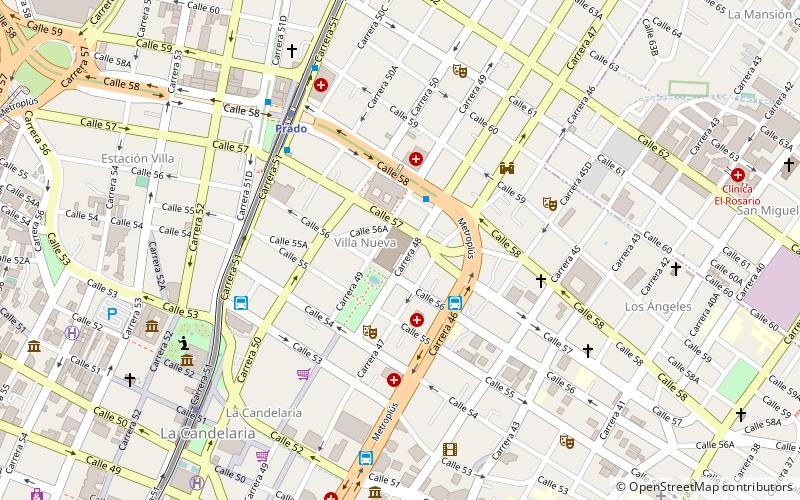 Metropolitan Cathedral of Medellín location map