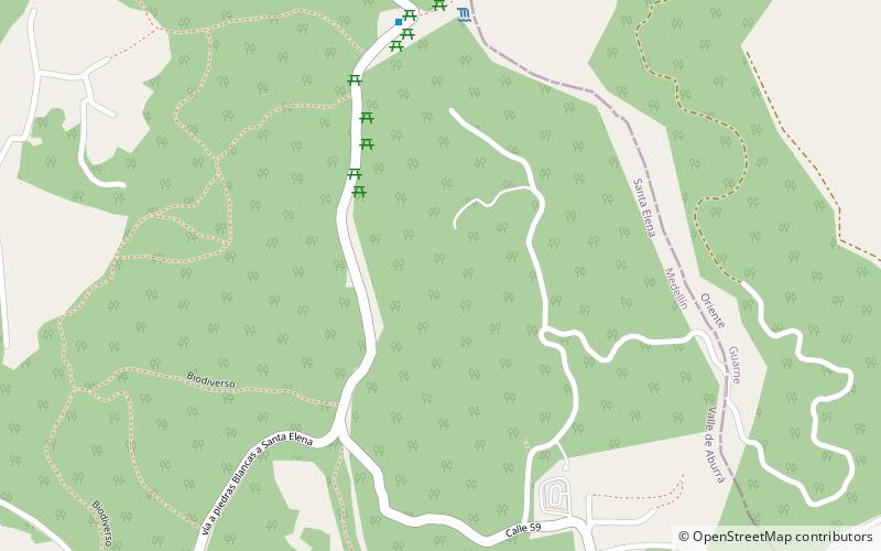 Arví Park location map