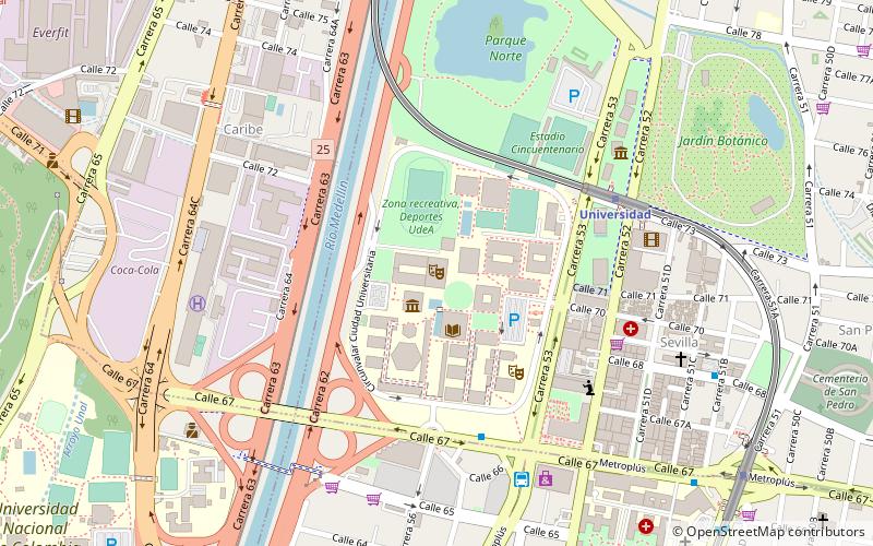 bloque 23 teatro universitario camilo torres restrepo medellin location map