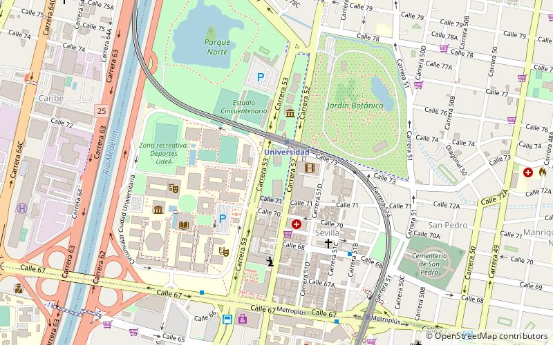 Parque de los Deseos location map