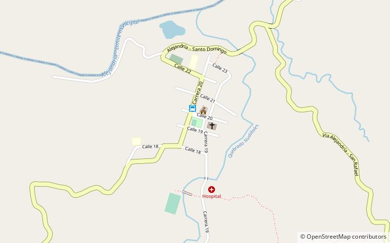Alejandría location map
