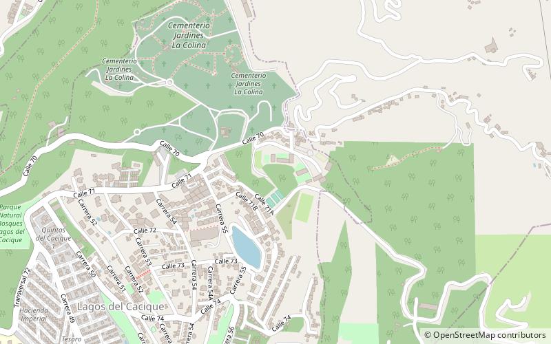 University of Santander location map