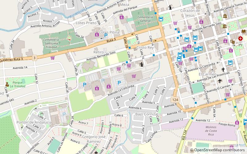 Plaza Ferias location map