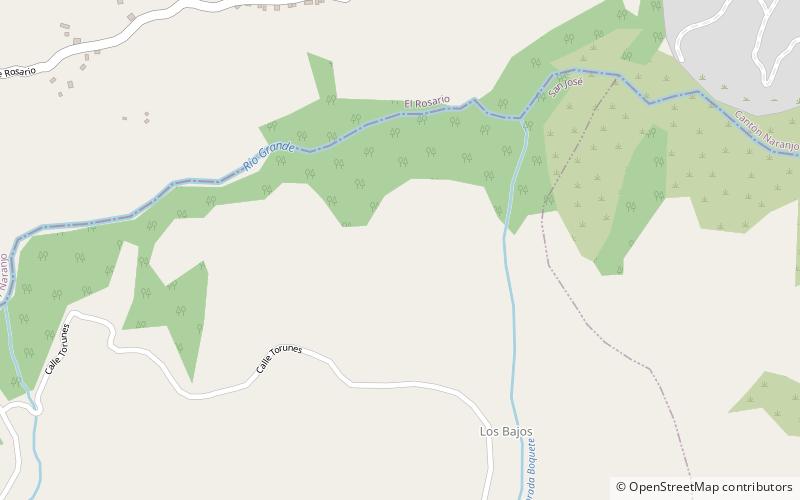 grande river protected zone location map