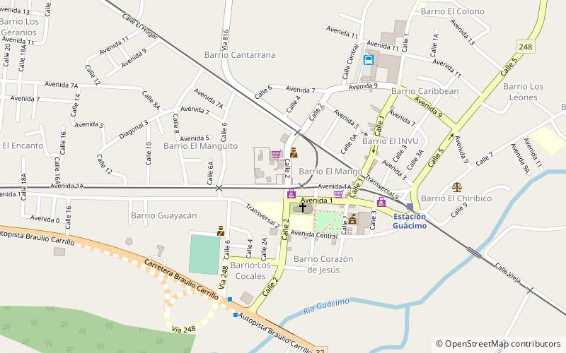 Centro Agricola Cantonal de Guacimo location map