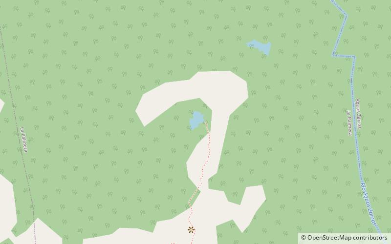 lake pozo verde parque nacional juan castro blanco location map