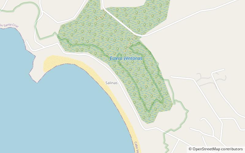 Las Baulas de Guanacaste Protected Zone location map