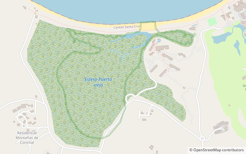conchal wildlife refuge location map