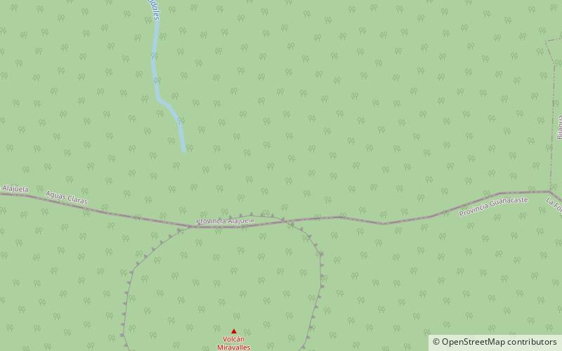 Volcán Miravalles location map