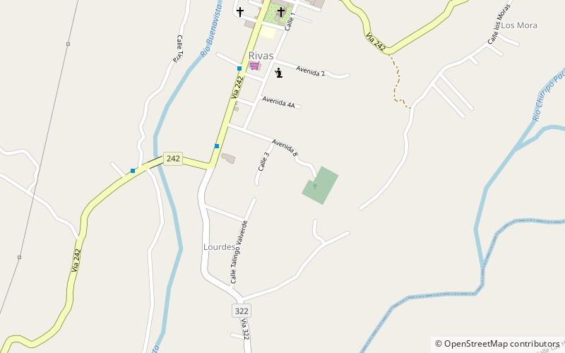 Rivas location map