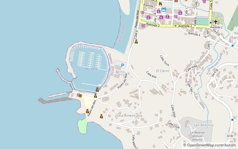 Marina Pez Vela location map
