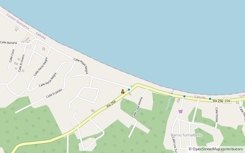 Playa Negra location map