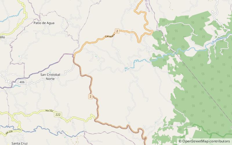 sombrero river navarro river protected zone location map