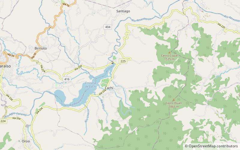 Ujarrás location map