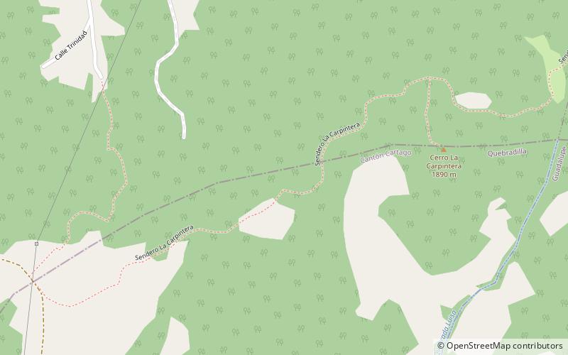 carpintera hills protected zone location map