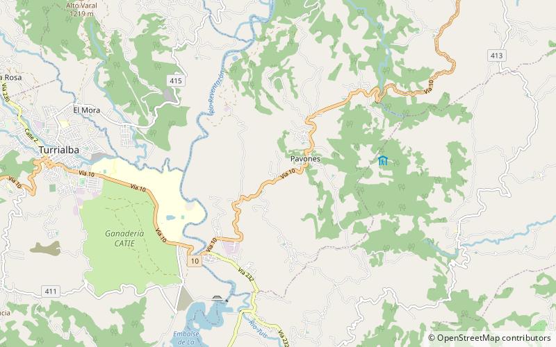 Serpentario Viborana location map