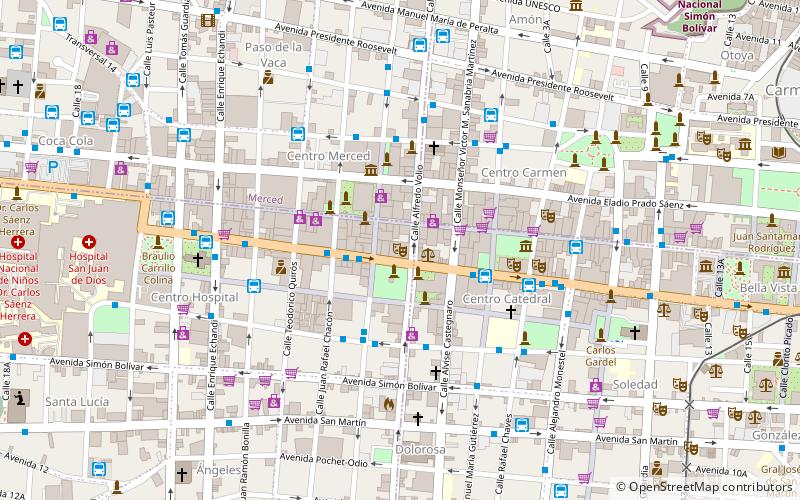 Teatro Popular Melico Salazar location map